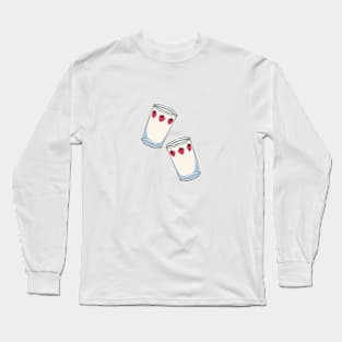 Nana anime strawberry glasses Long Sleeve T-Shirt